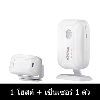 Motion Sensor เซนเซอร์ตรวจจับความเคลื่อนไหว บ้าน ร้านอาหาร กันขโมย ตรวจจับการบุกรุก สำหรับเด็ก ใส่ถ่านเคลื่อนย้ายสะดวก