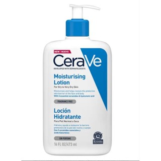 Cerave Moisturising Lotion 473 ml. เซราวี โลชั่นบำรุงผิวหน้าและผิวกาย