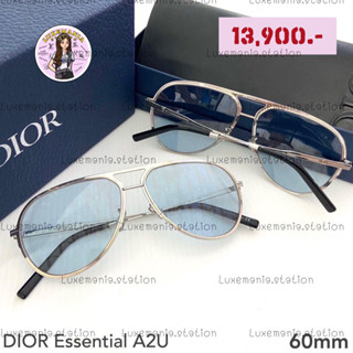 👜: New!! D Sunglasses Essential A2U 60 mm.‼️ก่อนกดสั่งรบกวนทักมาเช็คสต๊อคก่อนนะคะ‼️