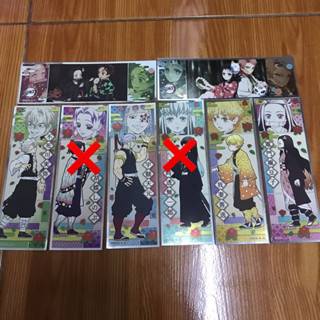 ขายเหมา 6 ใบ sticker kimetsu no yaiba demon slayer สติ๊กเกอร์ ดาบพิฆาตอสูร