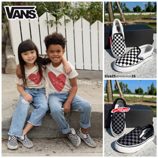 🧒🏻Vans For Kid👧🏻Checkerboard รองเท้าเด็ก งานสวย ใส่สบาย🧸