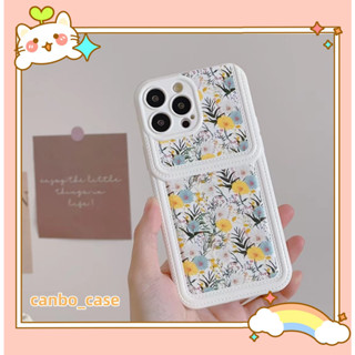 🎁ส่งของขวัญ🎁เคสไอโฟน สำหรับ 11 14 for iPhone Case 13 12 Pro Max  ระดับสูง น่ารัก ดอกไม้ กันกระแทก เคสนิ่ม เคสโทรศัพท์