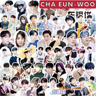 ✅พร้อมส่ง✅ Sticker Cha Eun-woo ASTRO ไดคัท 56 ชิ้น