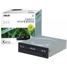 DVD-RW (เครื่องอ่าน-เขียนดีวีดี) ASUS ASTDRW24B1ST/BLK/B/AS/P2G /"ASUS DVD RW 24X SATA (DRW24B1ST) BLACK BOX (DRW-24B1ST