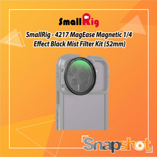 SmallRig - 4217 MagEase Magnetic 1/4 Effect Black Mist Filter Kit (52mm)