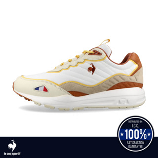 le coq sportif รองเท้าผู้ชาย รุ่น CRÊTE LCS R 700 Z1 (รองเท้าผ้าใบสีขาว, รองเท้าแฟชั่น, แบบผูกเชือก, Sneaker, สนีกเกอร์)