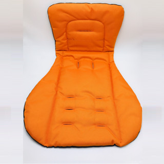 ZOE : ZOEAMZ001* เบาะรองรถเข็นเด็ก Deluxe Universal Stroller Seat Liner Pad (Orange)