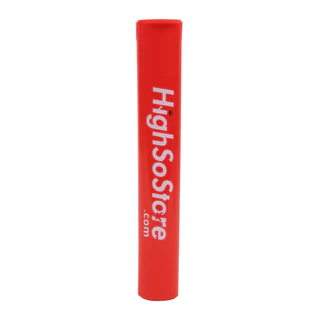 หลอดพลาสติก ขนาด King Size Slim 110mm มีฝาปิด Plastic Tube for Joint ป้องกันการยับ น้ำหนักเบา พกพาง่าย