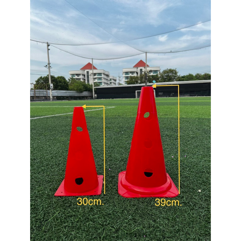 กรวยรู 30 cm / 40 cm ทน UV ใช้่ฝึกซ้อมนักกีฬา