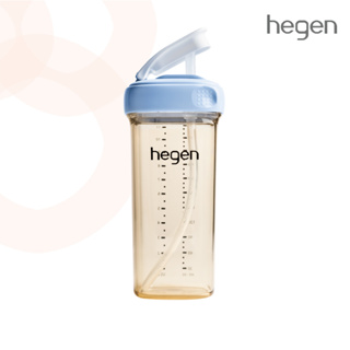 ขวดหัดดื่มพร้อมหลอด Hegen PCTO™ 330ml/11oz Straw Cup 2.0 PPSU Blue HEG13190185