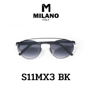 Milano Sunglass แว่นตากันแดด แว่นกรองแสง แว่นตาวินเทจ แว่นสายตา ใส่ได้ทั้งชายและหญิง รหัส S11MX3 มีหลายสี พร้อมส่ง