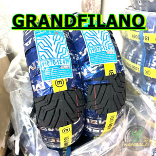 ยางนอกหน้าหลัง แกรนฟีราโน่GRANDFILANO 110/70-12 CM562 TL