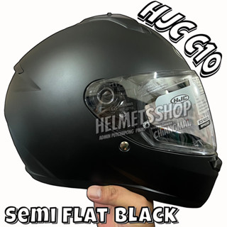 HJC C10 SEMI FLAT BLACK