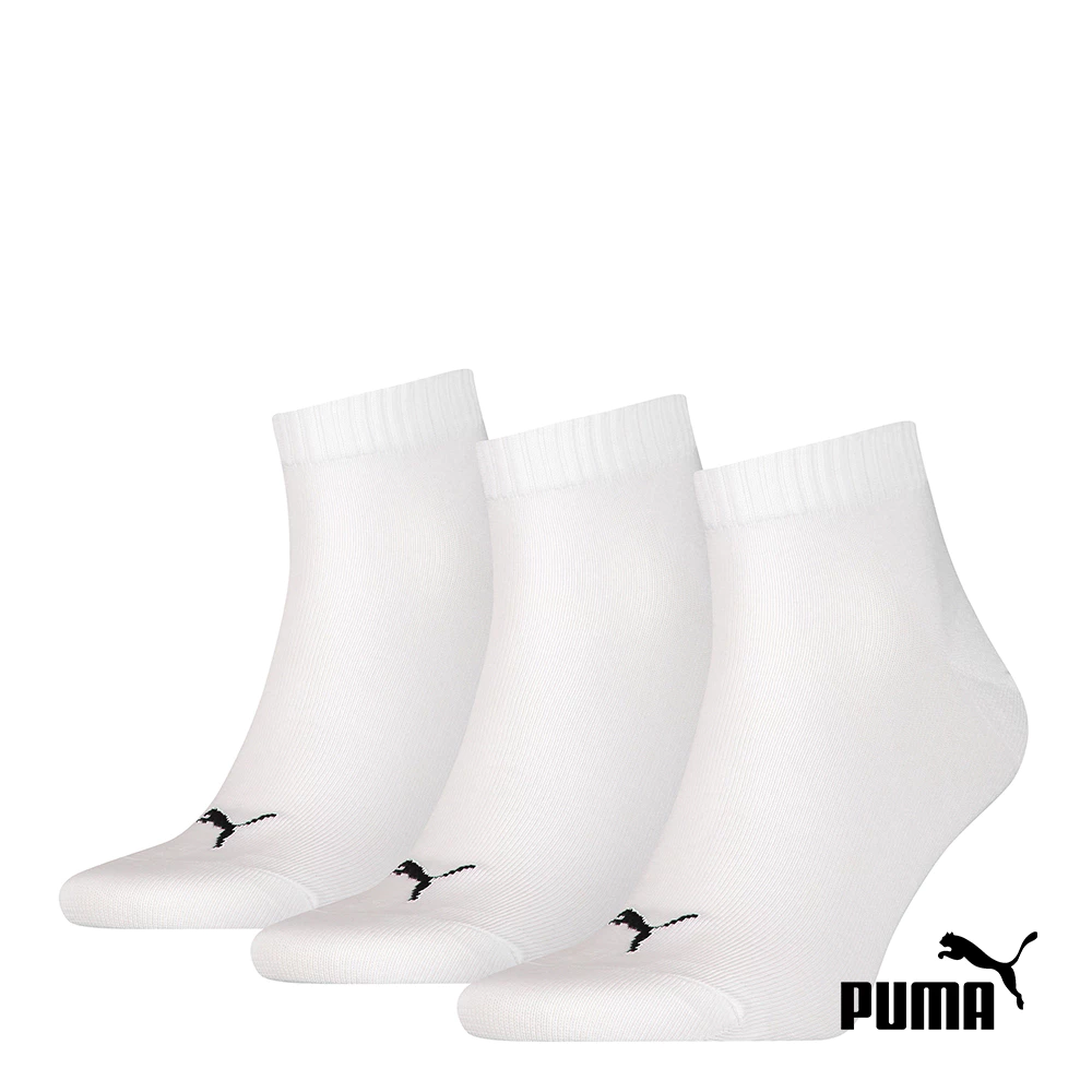 PUMA ถุงเท้า Quarter สำหรับผู้หญิงและผู้ชาย 3 คู่ UNISEX QUARTER 3P - 701221144
