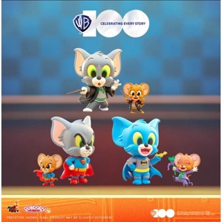 Cosbaby Tom&amp;Jerry x 100th Warner Bros. ลิขสิทธิ์แท้ค่าย Hot Toys