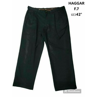 HAGGAR แท้ เอว42 "กางเกงสแลคชาย