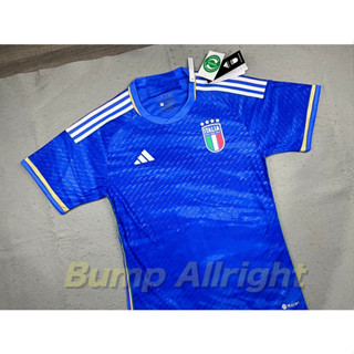 เสื้อฟุตบอลเกรดรนักเตะ Player 2023 : ทีมชาติ อิตาลี Italy Home 2023 เสื้อเปล่า !!