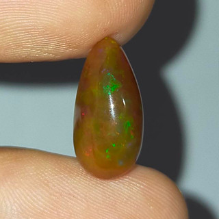 พลอย โอปอล เอธิโอเปีย ธรรมชาติ แท้ ( Unheated Natural Opal Ethiopia ) หนัก 4.21 กะรัต