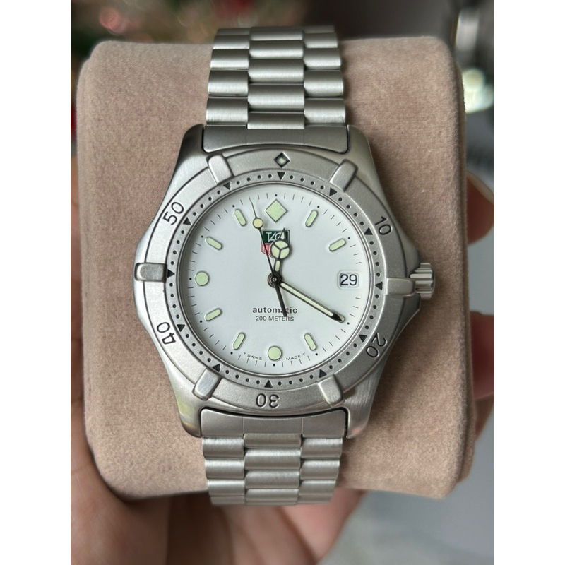 TAG Heuer 2000s Automatic White Dial 669.706F