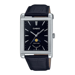 🎁CASIO STANDARD MTP-M105L-1A Moon phase ของแท้ 100% พร้อมส่ง ประกัน 1 ปี