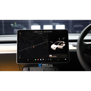 X-Shield ฟิล์มกันรอยภายใน Tesla Model Y