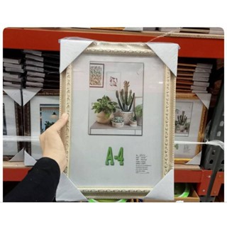 กรอบรูป  A-4  มี3สี  มีสีไม้  สีเงิน  สีทอง