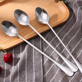 M KITCHEN BS-2524 ช้อนยาว ช้อนคนด้ามยาว สแตนเลส (A8)