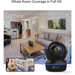 ⚡️กล้องวงจรปิดไร้สาย⚡️EZVIZ รุ่น C6N Black (2MP, 4MP) 1080P Wi-Fi PT Camera 2.4GHz โต้ตอบได้