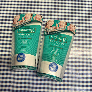 Smooth E Babyface Foam สมูท อี เบบี้เฟส โฟม โฟมไม่มีฟอง ใช้ได้กับทุกผิว 60g