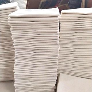 (พร้อมส่ง) ผ้าห่อศพ ผ้าดิบบริจาค ชุดใหญ่ 60ผืน แพ็คถุงพลาสติกพร้อมคำถวายให้ทุกผืน สามารถนำไปบริจาคได้เลยครับ