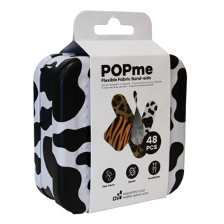 พร้อมส่ง POPme Flexible Fabric Band-aids นำเข้าจากอิตาลี่ พลาสเตอร์ปิดแผลลาย Jungle Fever