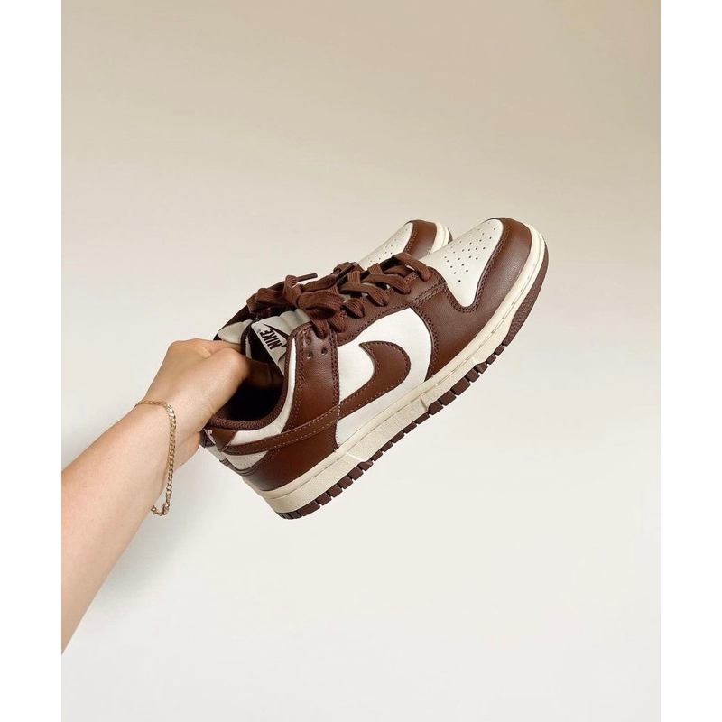(พร้อมส่ง ของแท้100%) NIKE DUNK LOW CACAO WOW