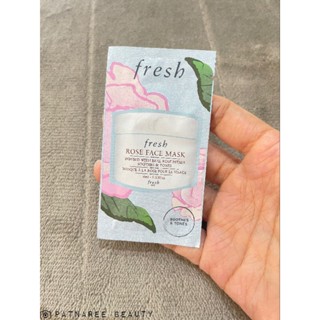 Fresh Rose Mask มารสกุหลาบ 4ml ป้ายไทย