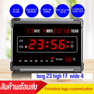 LED CLOCK นาฬิกาLED ดิจิตอลติดพนัง นาฬิกาแขวนพนังรุ่งJH-2318 สีแดง/สีเขียว สินค้าพร้อมส่ง