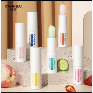 【C027】INITIAL LIFE🌻CAHNSAI ลิปบาล์มบำรุงปาก ลิปกลิ่นผลไม้ หอม ติดทนนาน เพิ่มความชุ่มชื่น ป้องกันริมฝีปากแห้ง