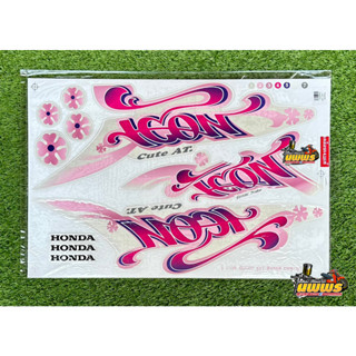 สติ๊กเกอร์ไอคอน ปี2009 รุ่น7 ( สีสด เคลือบเงาแท้ ) สติ๊กเกอร์icon ปี2009 รุ่น7 สติ๊กเกอร์ICON ปี2009 รุ่น7