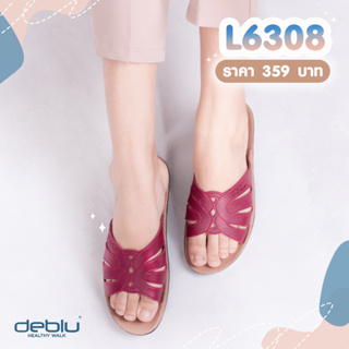 VIDVIEW รองเท้าแตะ Deblu L6308 รองเท้าเพื่อสุขภาพ เบอร์ 36-41 รองเท้าแตะสวม รองเท้าผู้หญิง รองเท้าแฟชั่นหญิง