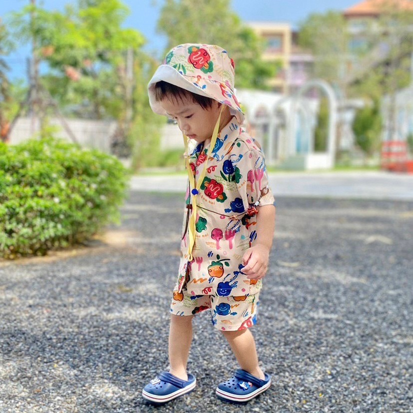 ITN01 l Shirt and Shorts (Childhood Collection) ชุดเซตเสื้อและกางเกง ไม่รวมหมวก