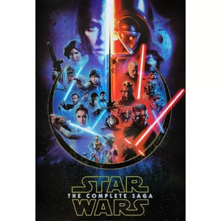 โปสเตอร์ หนัง Star Wars สตาร์ วอร์ส Movie รูป ภาพ ติดผนัง สวยๆ poster 34.5 x 23.5 นิ้ว (88 x 60 ซม.โดยประมาณ)