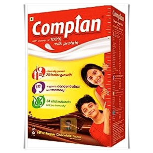 นมผง ยี่ห้อ Complan จากประเทศอินเดีย (500 กรัม) -- Complan - with powder of 100% milk protein  (500 Grams)