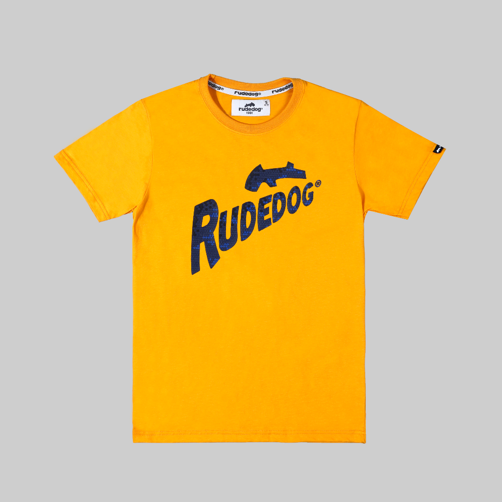Rudedog เสื้อคอกลม ชาย หญิง รุ่น Nightlife สีเหลือง