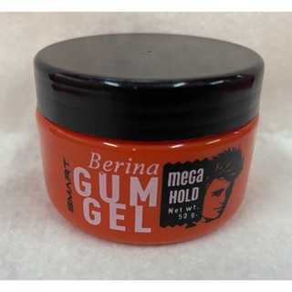 Berina Smart Gum Gel Mega Hold เบอริน่า สมาร์ท กัม เจล สูตรเมกะโฮลด์ 50 กรัม เจลจัดแต่งทรงผม