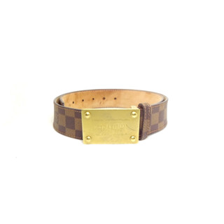 เข็มขัด Louis Vuitton LV Inventeur Damier belt sz 90 36 มือ 2 ของแท้100%