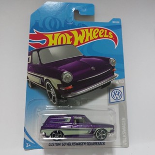 รถเหล็ก Hotwheels CUSTOM 69 VOLKSWAGEN SQUAREBACK (ib19)