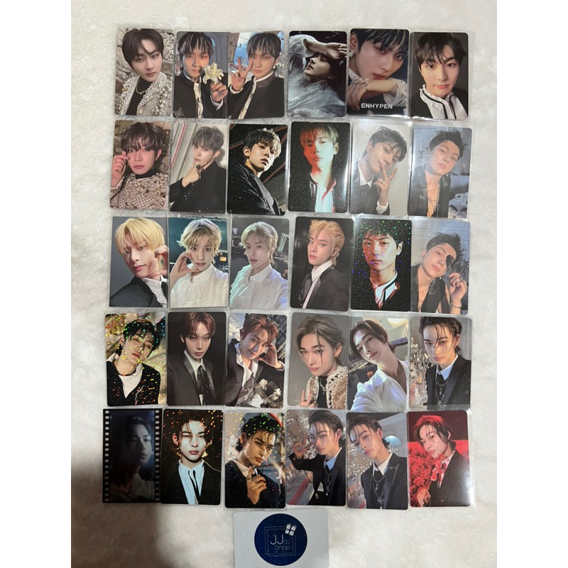 การ์ด POB Enhypen บั้ม dark blood พร้อมส่ง m2u sw pst ums weverse jp kpopmerch BDM aladin Music Plan
