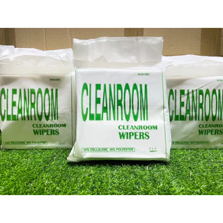 (พร้อมส่ง!) ผ้าอเนกประสงค์ ไร้ฝุ่น ผ้าเช็ดหัวพิมพ์ ไม่ทอ ทำความสะอาดในห้องคลีนรูม Cleanroom Wiper ขนาด 4x4 , 9x9 นิ้ว