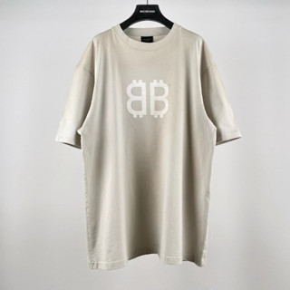 【Lemon】เสื้อยืด Balenciaga แท้ 99% 23FW 1:1 คุณภาพสูงสุด เกรด original