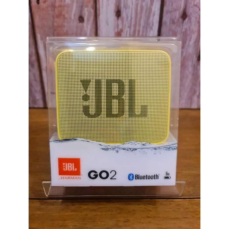 ลำโพง bluetooth JBL GO 2 สีเหลืองมะนาว งานศูนย์มหาจักร