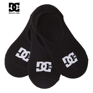 [แท้ 100%] ถุงเท้า DC SHOES ข้อเว้า ซ่อนขอบ LINER SOCKS FOR MEN [ADYAA03152-KVJ0] [PACK 3 คู่]