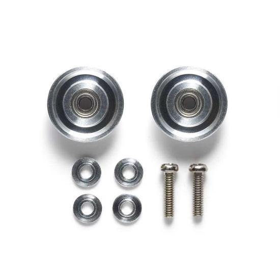 Tamiya 95497 - HG 13mm Tapered Aluminum Ball-Race Rollers (Ringless)